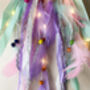 Pastel Unicorn Head LED Light Dream Catcher For Kids, thumbnail 5 of 6