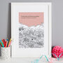 Personalised University Of Gloucestershire Graduation Gift Print, thumbnail 1 of 8