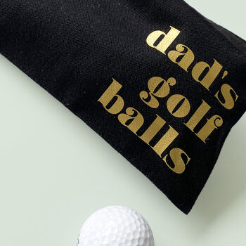 Golf Ball Zipped Bag, 2 of 3
