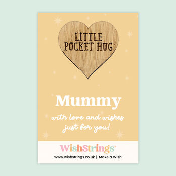 Mummy With Love Little Pocket Hug, 2 of 4