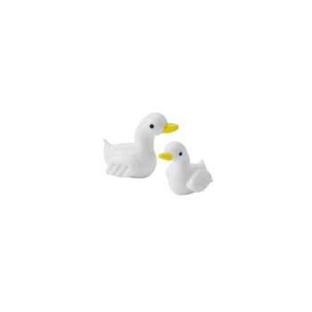 Artisan Glass Set Of Two Ducks In Gift Box, 4 of 4