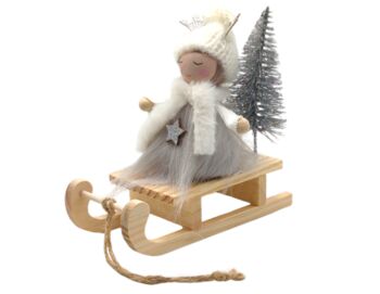 Aurora The Wooden Angel On A Sledge, 2 of 2