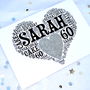 Personalised 60th Birthday Sparkle Card, thumbnail 2 of 12