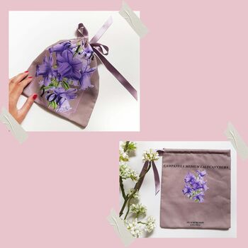 Reusable Botanical Floral Print 'Thank You' Gift Bag, 6 of 11