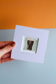 Split The G Mini Art Print, 6 of 8