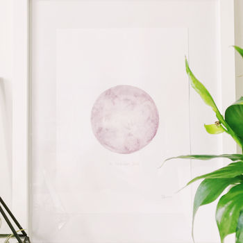 Personalised Moon Painting, 2 of 3