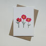 'Cosmos' Greetings Card, thumbnail 4 of 4