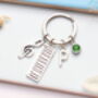 Personalised Piano Keyring Keyboard, Music Teacher Gift, thumbnail 10 of 10