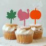 Autumn Cupcake Toppers, thumbnail 4 of 7