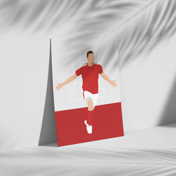 Chris Wood Nottingham Forest Football Print, 3 of 4