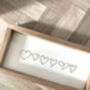 Farmhouse Frame With 3D Hand Drawn Heart, thumbnail 4 of 4