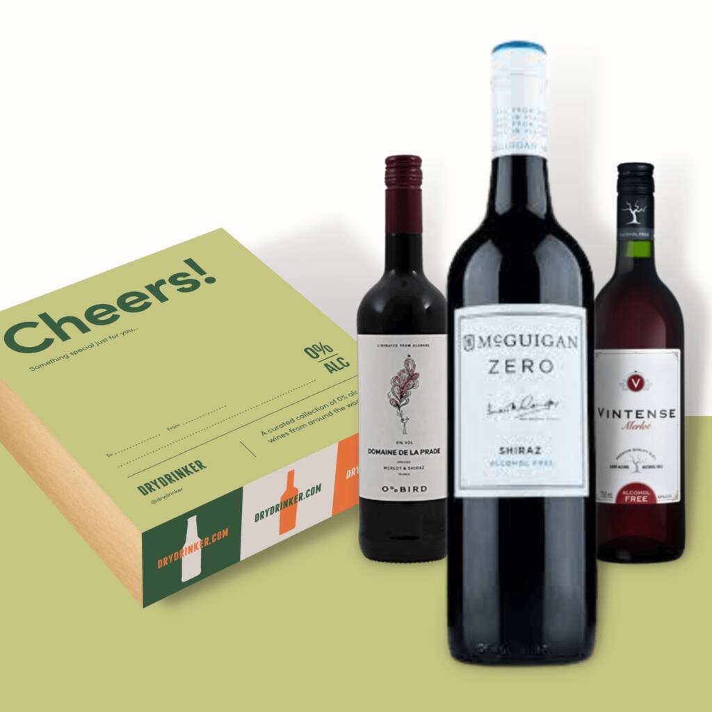 Alcohol Free Red Wine Gift Box 0 Abv By Drydrinker