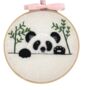 Panda Embroidery Kit For Crafty Kids, thumbnail 1 of 9