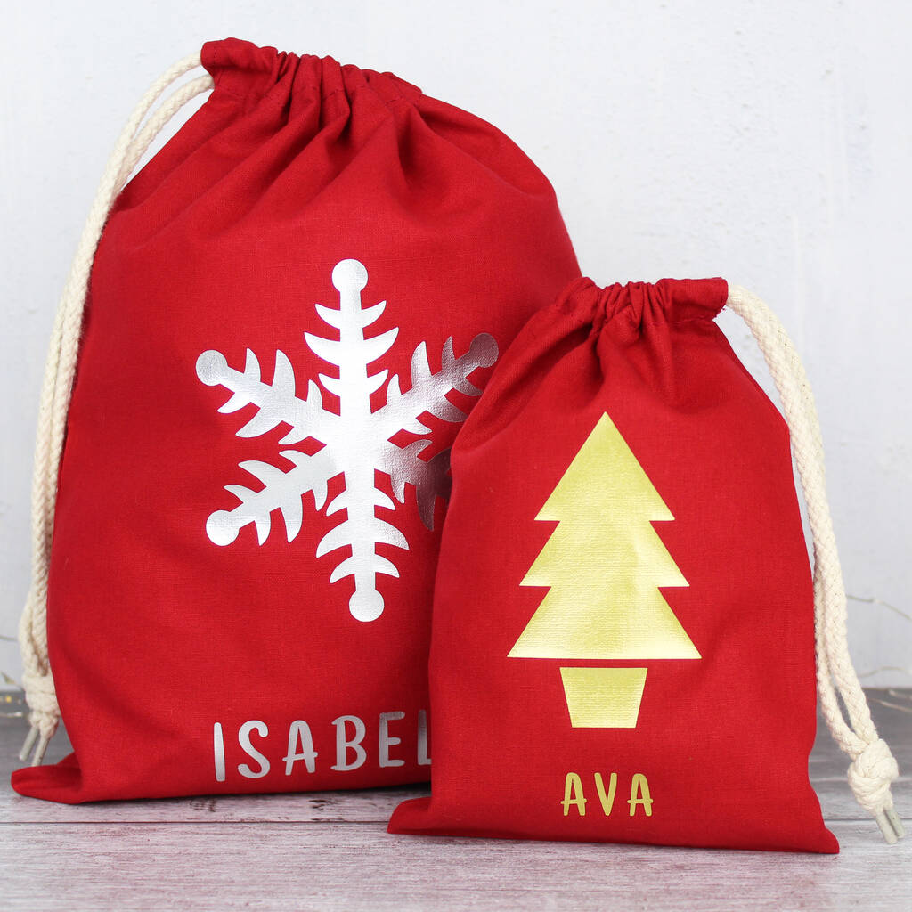Personalised Christmas Gift Bags, 1 of 2