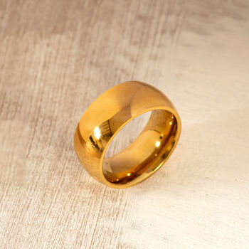 Polished Thick Dome Ring Band, 2 of 6