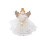 Angel Light Up Christmas Tree Topper And Advent Candle Set, thumbnail 3 of 7