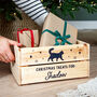 Cat Silhouette Pets Christmas Treats Crate, thumbnail 1 of 2