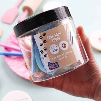 Paw Some Pooch Biscuit Make, Bake And Colour Kit, 4 of 4