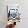 Venue Illustration Save The Date Wedding Invitation, thumbnail 1 of 12