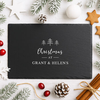 Personalised Christmas Cheese Board For Families, 2 of 9