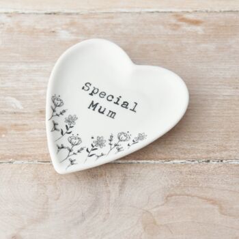 Mother's Day Special Mum Floral Large Porcelain Trinket Dish, 2 of 3