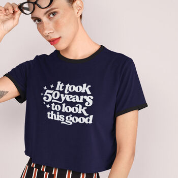 50th Birthday Gift For Her Funny T Shirt, 2 of 2