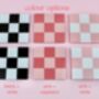 Cute Checkerboard Coaster Set Of Two, thumbnail 7 of 12