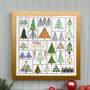 Oh Christmas Tree Festive Embroidery Kit, thumbnail 5 of 10