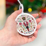 Nutcracker Christmas Tree Decoration, thumbnail 1 of 6