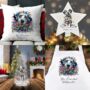 Personalised Dalmatian In Christmas Lights, thumbnail 1 of 10