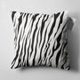 Black And White Cushion Cover With Zebra Pattern, thumbnail 5 of 7