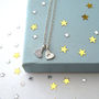 Personalised Mini Initial Heart Necklace, thumbnail 11 of 12