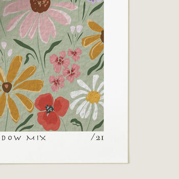 'Wildflower Vol One' Illustration Print, 3 of 3