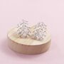 Silver Lilia Earrings, thumbnail 2 of 5