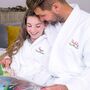 Personalised Embroidered Winter Family Bathrobe Set, thumbnail 4 of 6