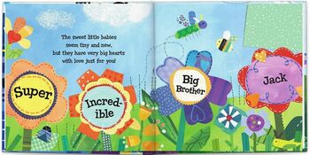 Personalised Children's Book, Big Brother To Twins, 5 of 9