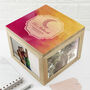 Personalised Eid Mubarak Photo Cube Keepsake Box, thumbnail 3 of 12