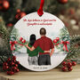 Personalised Father And Daughter Christmas Bauble – “The Love Between A Dad And His Daughter” Keepsake Ornament, thumbnail 1 of 8