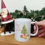 Personalised Cat Christmas Mug, thumbnail 3 of 4