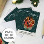 Personalised Pack Of 10 Christmas Cards Photo Upload, thumbnail 1 of 8