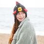 Chicken Hand Knitted Woollen Animal Hat, thumbnail 1 of 2