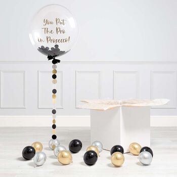 Personalised Glitz And Glam Party Bubble Balloon, 2 of 2