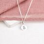 Personalised Sterling Silver Initial Necklace, thumbnail 3 of 7