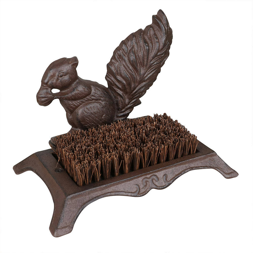 cast iron garden boot brush by dibor