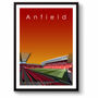 Liverpool Fc 'Anfield' Stadium Art Print Poster A3, thumbnail 1 of 4