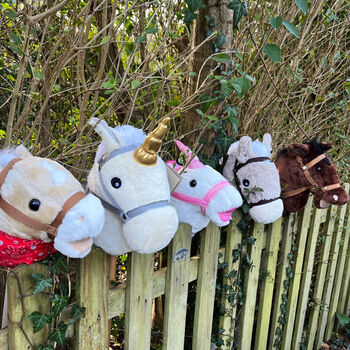 Choice Of Five Soft Fabric Hobby Horse And Unicorns, 2 of 5