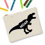 Personalised Animal Icon Zip Up Pencil Case, thumbnail 4 of 12