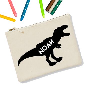 Personalised Animal Icon Zip Up Pencil Case, 4 of 12