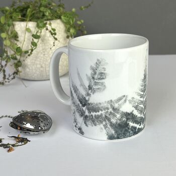 Personalised Fern Print Mug, 3 of 7