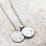Personalised Initial Disc Necklace, thumbnail 1 of 6